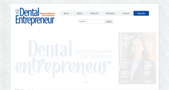 Desktop Screenshot of dentalentrepreneur.com